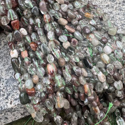 Perles en Quartz de fantôme, Quartz Phantom Vert, DIY, couleurs mélangées cm, Vendu par brin