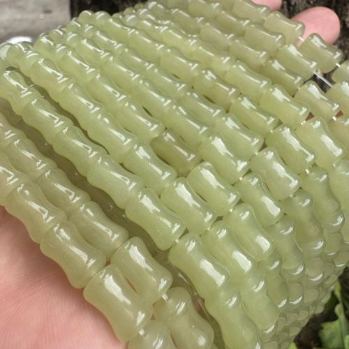 perle en jade tient, blanc de jade, DIY, vert cm, Vendu par brin
