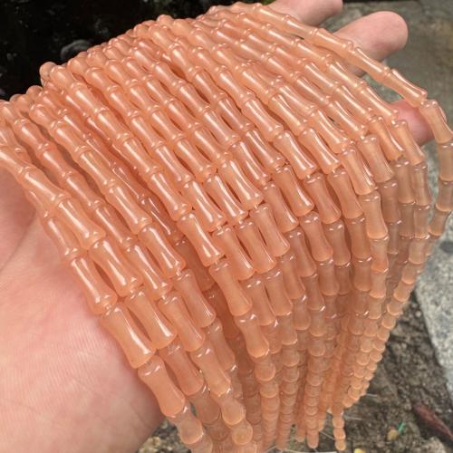 perle en jade tient, blanc de jade, DIY, couleurs mélangées cm, Vendu par brin[