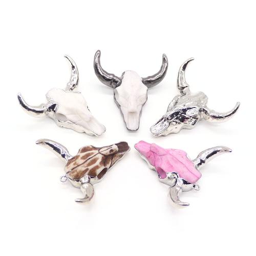 Resin Zinc Alloy Pendants, with Zinc Alloy, plated, DIY 