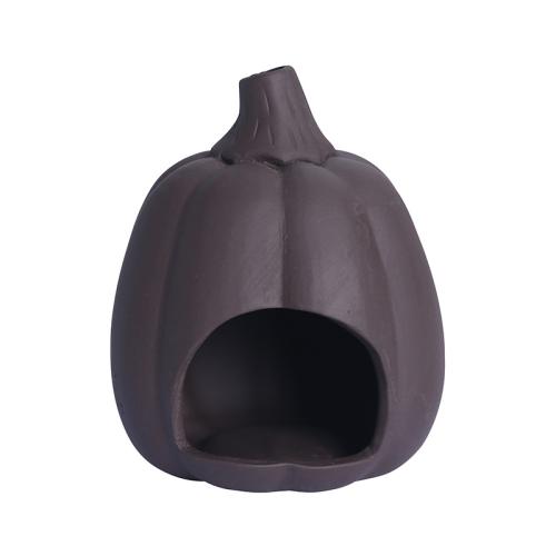 Sable violet Brûleur d’encens, Citrouille, moitié à la main, pour la maison et le bureau & styles différents pour le choix, brun, Vendu par PC[
