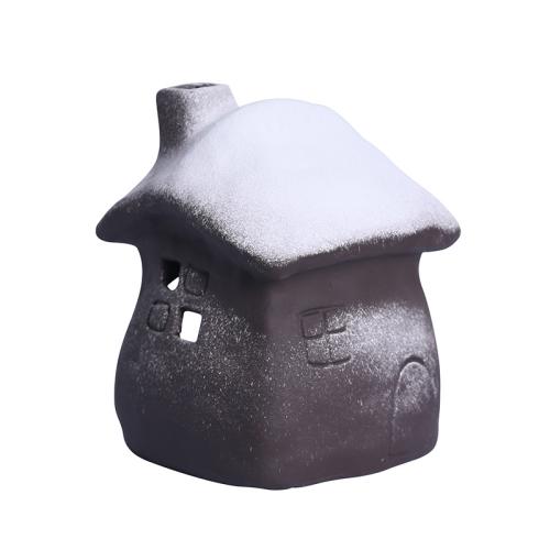 porcelaine Brûleur d’encens, maison, moitié à la main, pour la maison et le bureau, plus de couleurs à choisir, Vendu par PC[