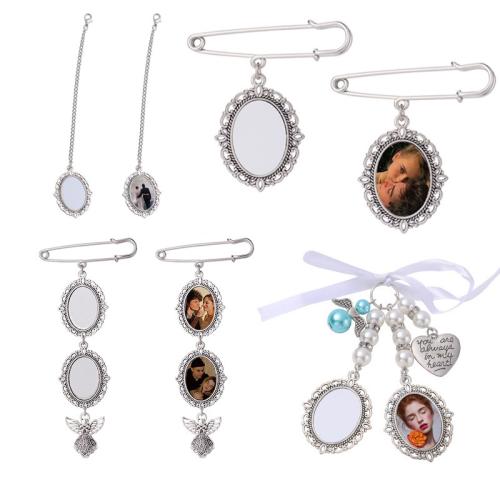 Apprêt broche en alliage de zinc, DIY & unisexe & styles différents pour le choix, Vendu par PC