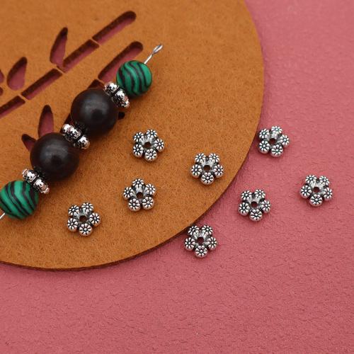 Perles intercalaires en alliage de zinc, Placage de couleur argentée, DIY Diamètre inté Environ 1mm Vendu par sac[