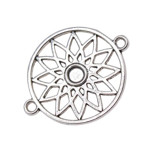 Conectador de hueco de aleación de zinc , Esférico, chapado, Bricolaje, 10PCs/Bolsa, Vendido por Bolsa[