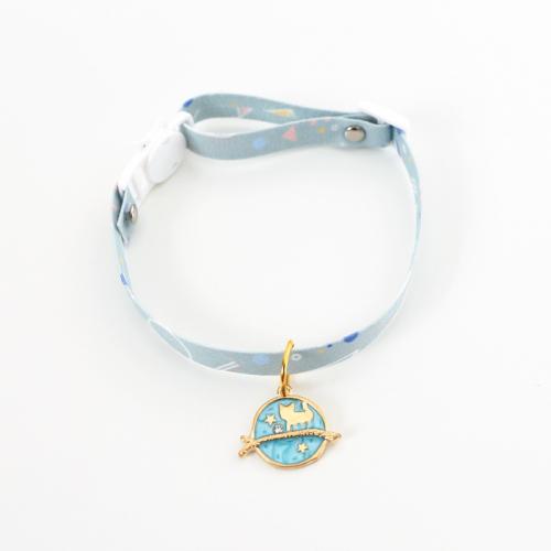 Baumwolle Haustier Halskette, mit Zinklegierung, einstellbar, keine, Länge:ca. 16-32 cm, verkauft von PC