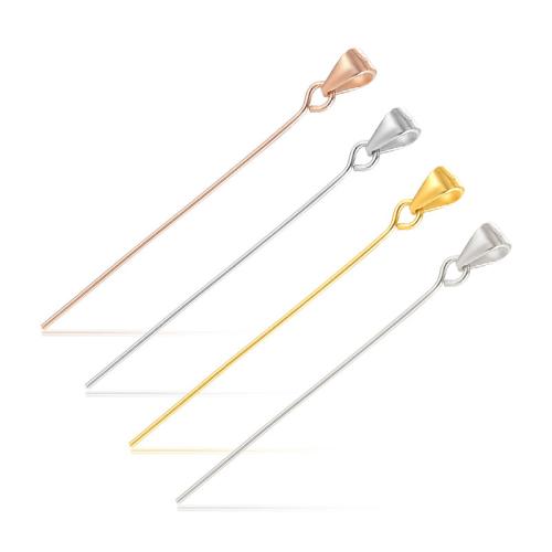 Sterlingsilber Schmuck Schlaufe, 925er Sterling Silber, DIY & verschiedene Größen vorhanden, keine, verkauft von PC