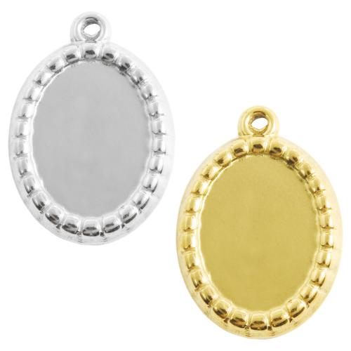 Monture de pendentif en acier inoxydable, Acier inoxydable 304, Placage, DIY, plus de couleurs à choisir Vendu par sac