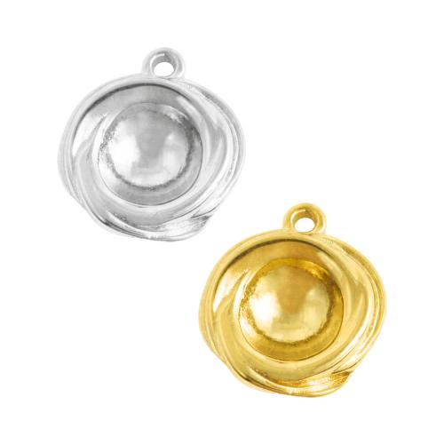 Monture de pendentif en acier inoxydable, Acier inoxydable 304, Placage, DIY, plus de couleurs à choisir Vendu par sac