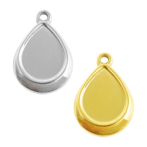 Monture de pendentif en acier inoxydable, Acier inoxydable 304, Placage, DIY, plus de couleurs à choisir Vendu par sac