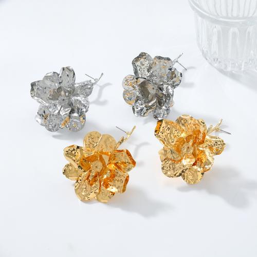 Boucle d'oreille goutte Zinc Alloy, alliage de zinc, Placage de couleur d'or, bijoux de mode, plus de couleurs à choisir, Vendu par paire