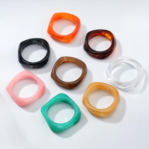 Resin Bangle, gold color plated, fashion jewelry 