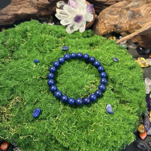 Natural Lapis Lazuli Bracelet, gold color plated, fashion jewelry 