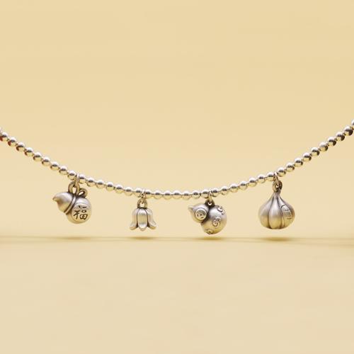 Sterling Silber Anhänger, 925er Sterling Silber, DIY & verschiedene Stile für Wahl, verkauft von PC