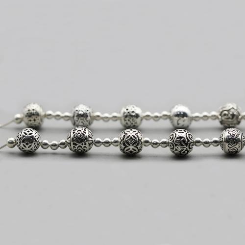 Perles intercalaires en argent , Argent sterling 925, Vintage & DIY & styles différents pour le choix, Vendu par PC[