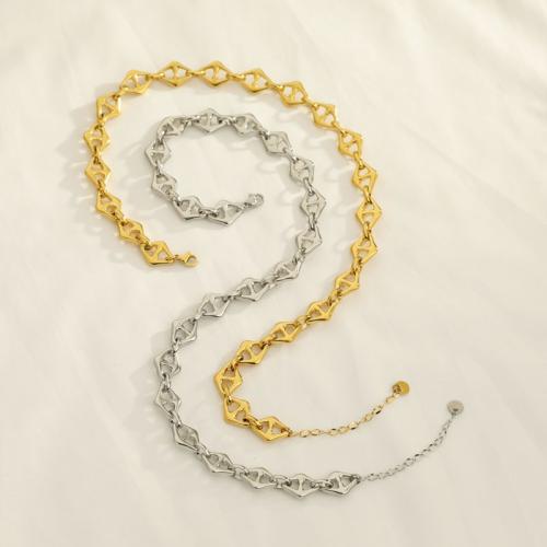 Parures de bijoux en acier inoxydable, Acier inoxydable 304, Placage, unisexe & styles différents pour le choix & creux, plus de couleurs à choisir, Vendu par PC