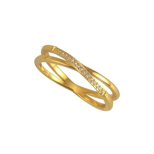 Bague en acier inoxydable , Acier inoxydable 304, Placage, normes différentes pour le choix & pour femme & avec strass & creux, plus de couleurs à choisir, Vendu par PC