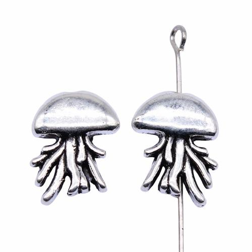 Zinc Alloy Animal Pendants, plated, DIY, antique silver color 