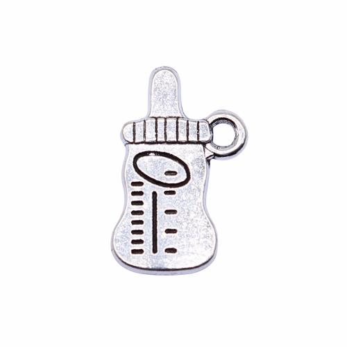 Bijoux pendentifs en Zinc alliage , alliage de zinc, biberon, Placage, DIY Vendu par sac
