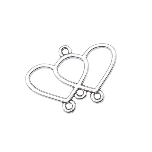 Zink Legierung Anhänger Verbinder, Zinklegierung, plattiert, DIY & hohl, 10PCs/Tasche, verkauft von Tasche