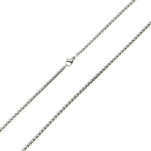 304 Stainless Steel Necklace Chain original color 
