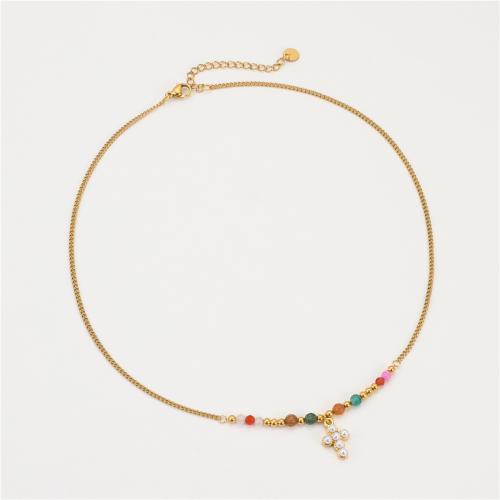 ステンレス鋼のジュエリーネックレス, 304ステンレススチール, とともに 樹脂 & プラスチック製パール, 18Kゴールドメッキ, ファッションジュエリー & 異なるスタイルを選択 & 女性用, 売り手 パソコン