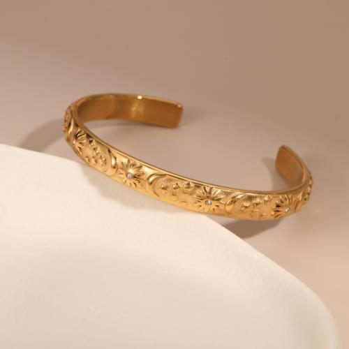 Bracelet en acier inoxydable, Acier inoxydable 304, Placage, bijoux de mode & styles différents pour le choix & pour femme, plus de couleurs à choisir, Vendu par PC