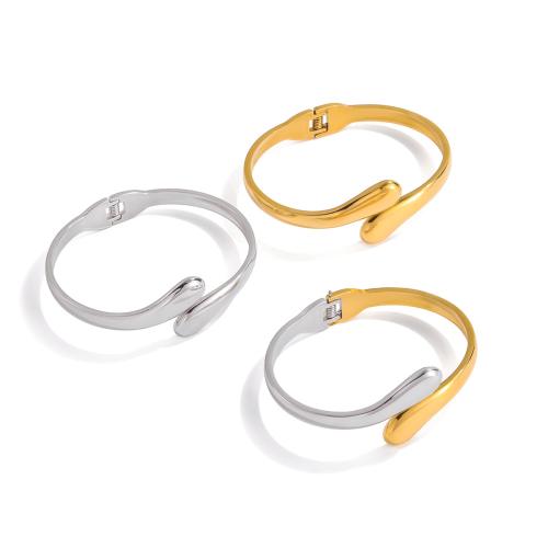 Stainless Steel Bangle, 304 Stainless Steel, plated, fashion jewelry & for woman 