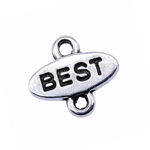 Zink Legierung Anhänger Verbinder, Zinklegierung, plattiert, DIY, 10PCs/Tasche, verkauft von Tasche