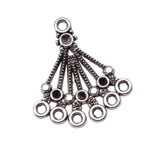 Zink Legierung Anhänger Verbinder, Zinklegierung, plattiert, DIY & hohl, 10PCs/Tasche, verkauft von Tasche