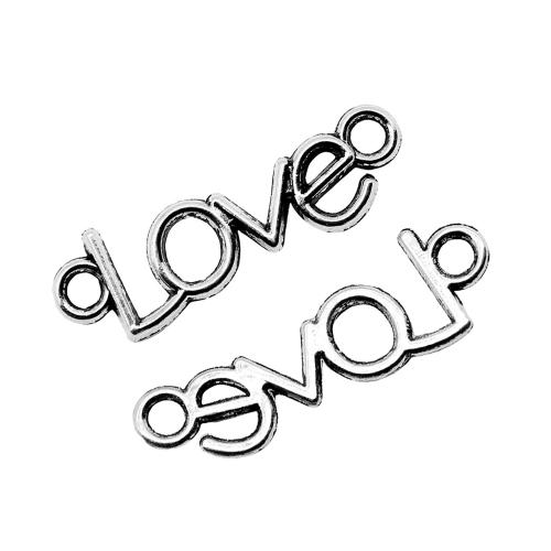 Zink Legierung Anhänger Verbinder, Zinklegierung, plattiert, DIY & hohl, keine, 10PCs/Tasche, verkauft von Tasche