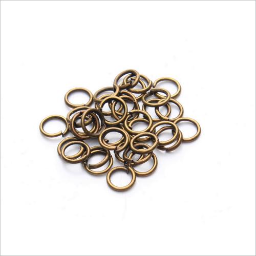 Zinc Alloy Open Jump Ring, plated, DIY 