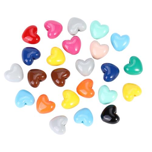 Abalorios Acrílicos Sólidos, Acrílico, barniz de secado al horno, Bricolaje, más colores para la opción, 5PCs/Bolsa, Vendido por Bolsa