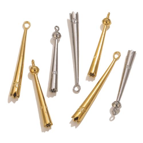 Stainless Steel Pendants, 304 Stainless Steel, Vacuum Ion Plating, DIY 