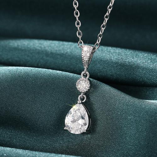 Zircon cubique Micro Pave parures de bijoux en laiton, Placage, styles différents pour le choix & pavé de micro zircon & pour femme cm, Vendu par PC