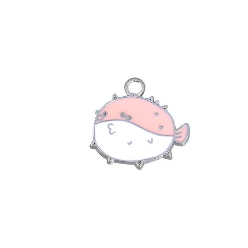 Colgantes de esmalte de la aleación del cinc, aleación de zinc, chapado, Bricolaje, más colores para la opción, 10PCs/Bolsa, Vendido por Bolsa