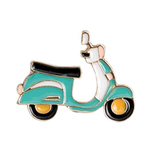 Broche émail, alliage de zinc, moto, unisexe & styles différents pour le choix, plus de couleurs à choisir, Vendu par PC