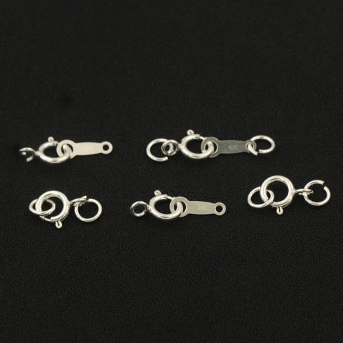 Фурнитура застежка серебро, 925 пробы, DIY & разные стили для выбора, продается PC[