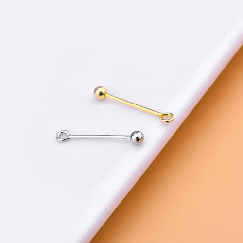 Sterling Silver Eyepins, 925 Sterling Silver, DIY [