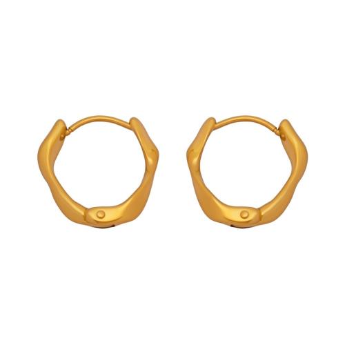 Stainless Steel Huggie Hoop Earring, 304 Stainless Steel, plated, fashion jewelry & for woman 