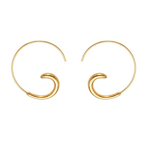 Серьги из нержавеющей стали, Нержавеющая сталь 304, Другое покрытие, ювелирные изделия моды & Женский, Много цветов для выбора, продается Пара