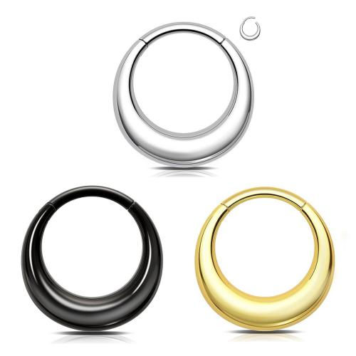 Bijoux de Piercing nez en acier inoxydable, acier inoxydable 316L, Placage, bijoux de mode & unisexe & normes différentes pour le choix, plus de couleurs à choisir, Vendu par PC