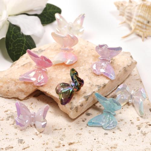 Perles acryliques plaquée, Acrylique, Placage de couleur d'or, DIY, plus de couleurs à choisir Vendu par sac