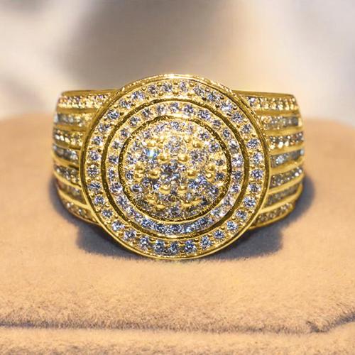 Цирконий Micro Pave Латунь палец кольцо, Другое покрытие, разный размер для выбора & инкрустированное микро кубического циркония & Женский, продается PC