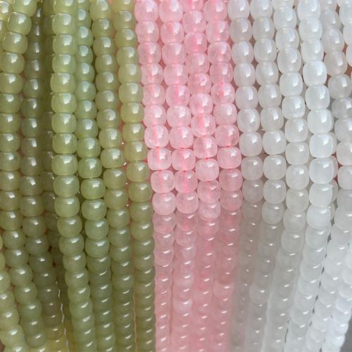 Single Gemstone Beads, polished, DIY Approx 38 cm 