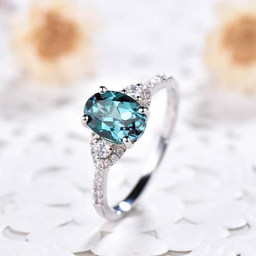 Цирконий Micro Pave Латунь палец кольцо, Другое покрытие, разный размер для выбора & инкрустированное микро кубического циркония & Женский, продается PC