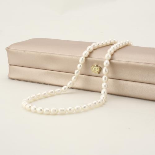 Perles d'eau douce de culture de riz, perle d'eau douce cultivée, bijoux de mode, blanc, 5-5.5mm cm, Vendu par brin