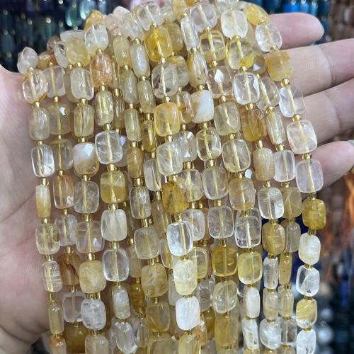 Perles de pierre gemme unique, Le Golden healer quartz, avec Seedbead, DIY, couleurs mélangées cm, Vendu par brin