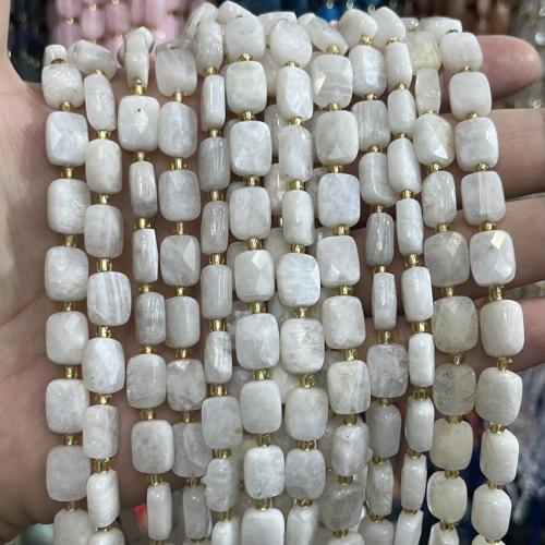 Perles Pierre de lune, Moonstone, avec Seedbead, DIY, couleurs mélangées cm, Vendu par brin