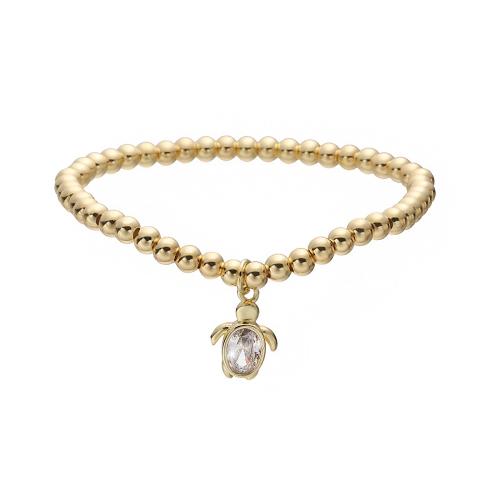 キュービックジルコニアマイクロパヴェブラスブレスレット, 銅, 18Kゴールドメッキ, 異なるスタイルを選択 & マイクロパヴェジルコニア & 女性用, 売り手 パソコン